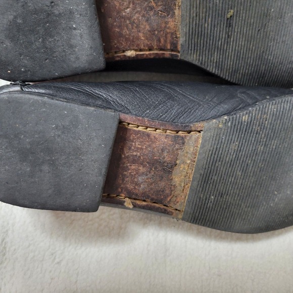 Cole Haan Shoes Flats Size 7 Casual Slip On Loafer Black Leather - Picture 13 of 16